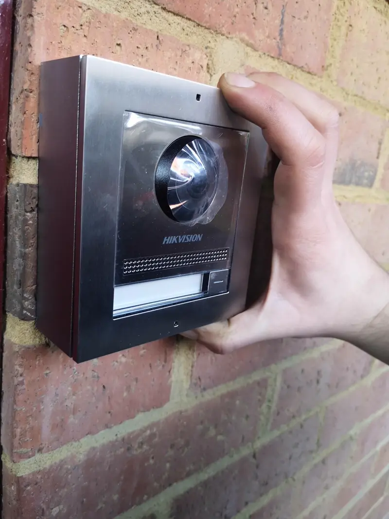 Stainless steel intercom unit