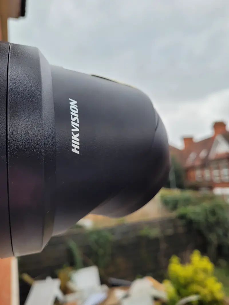 Black Hikvision CCTV system