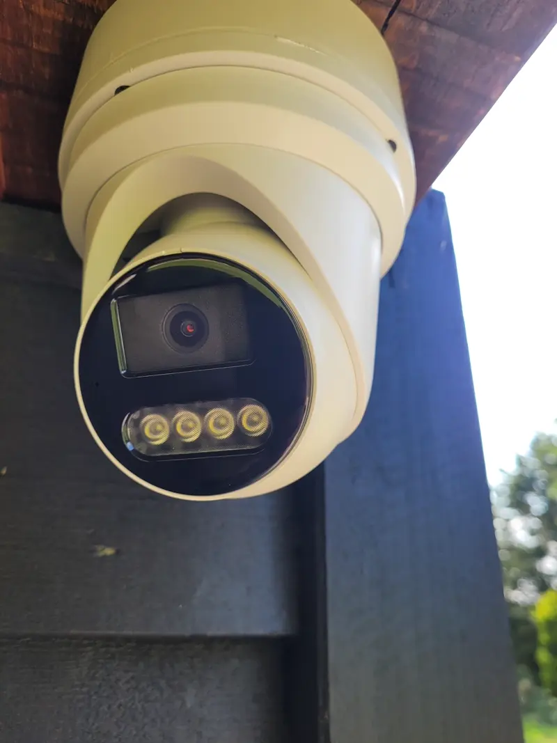 CCTV camera exterior