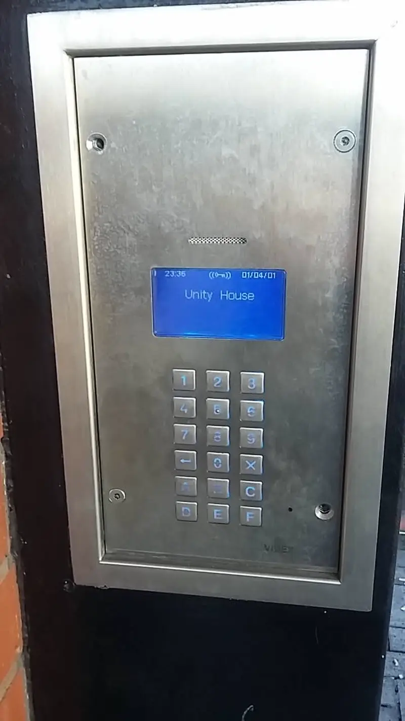 Intercom Unity House Luton