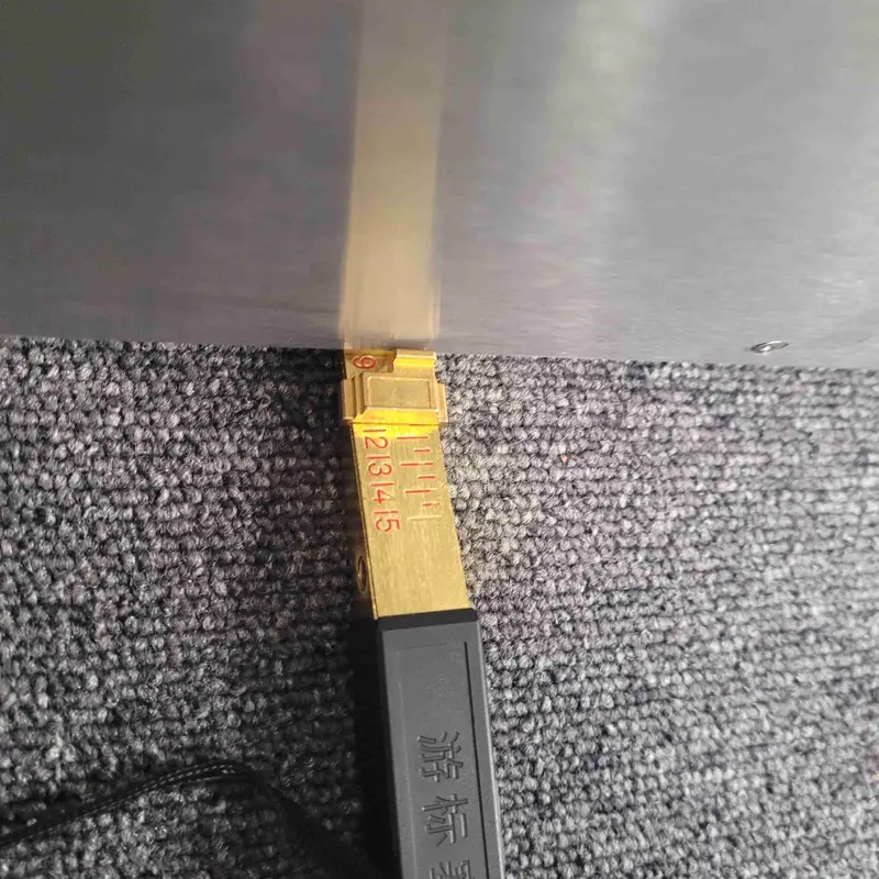 Measuring fire door gaps QE School