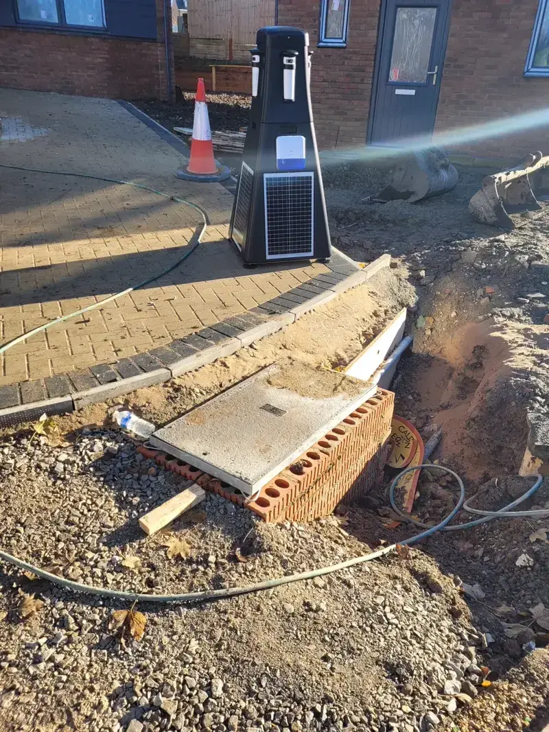 Solar alarm construction Houghton Regis